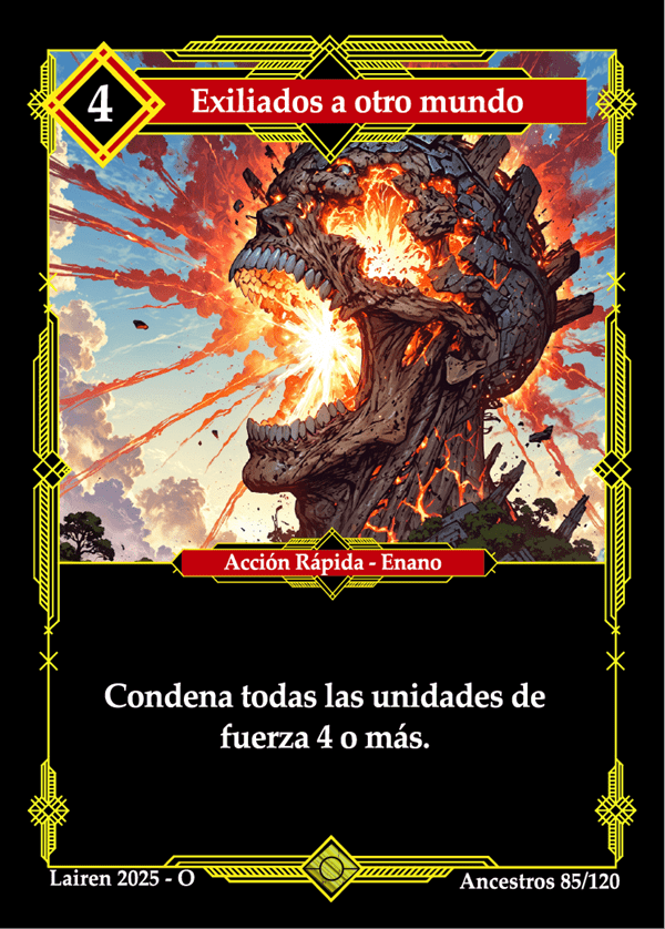 085 Exiliados A Otro Mundo Precon Enano/Desertor - Coste 4 #1