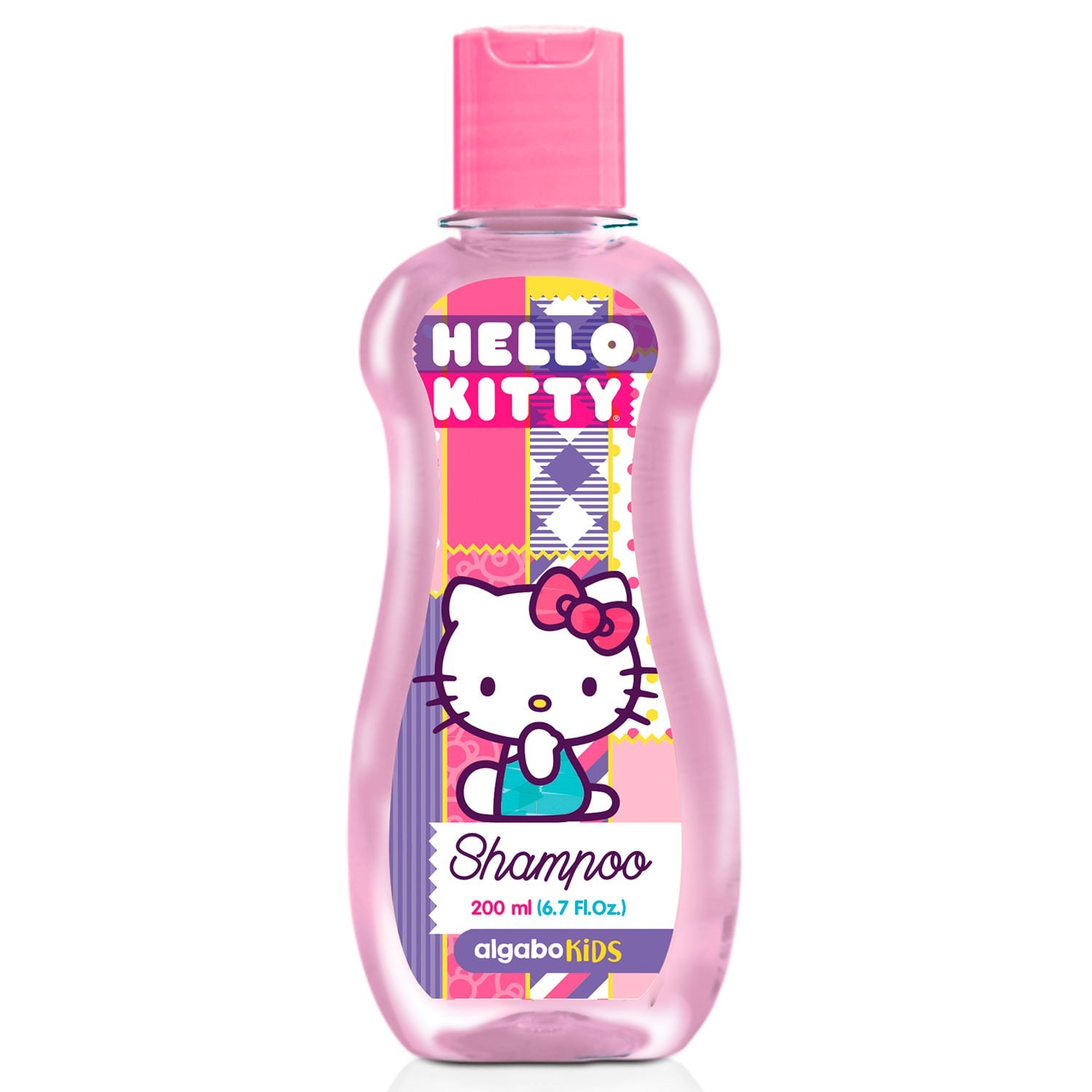 Hello Kitty Champu 236 ml, Algabo Shampoo y Acondicionadores Infantiles