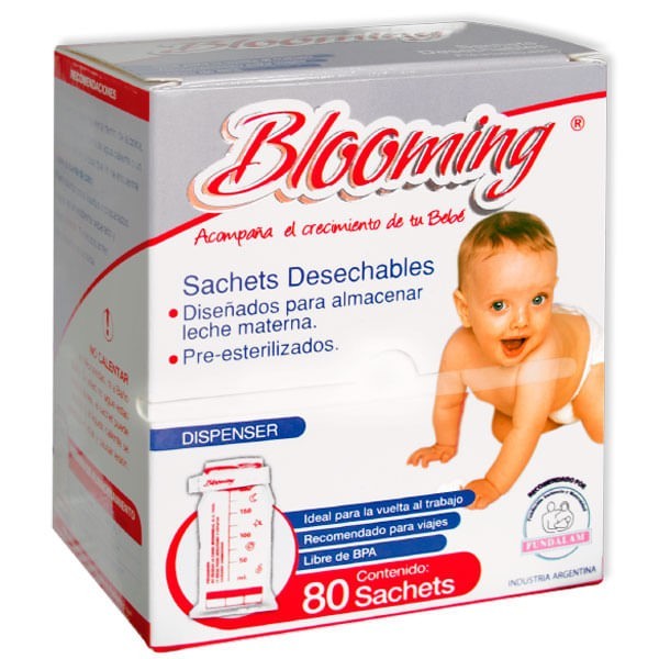 Blooming Sachets Para Conservar La Leche Materna alt