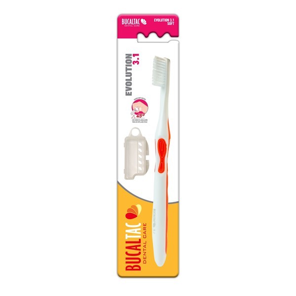 Bucal Tac Cepillo Evolution 3.1 Soft Con Capuchón