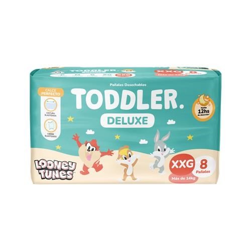Toddler Pañales Deluxe Xxg (8 Unidades)