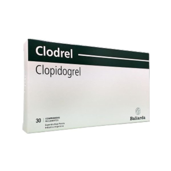 Baliarda Clodrel Clopidogrel 75 Mg x 30 Comp Recubiertos #1