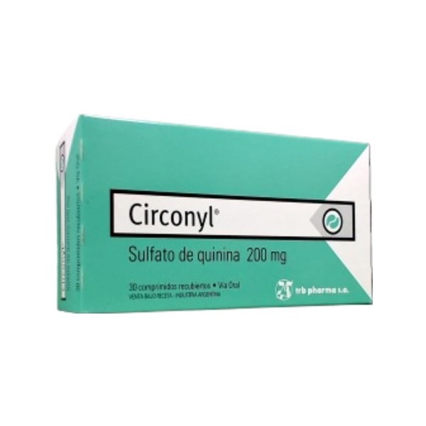 Trb-Pharma Circonyl Quinina Sulfato 200 Mg x 30 Comp #1