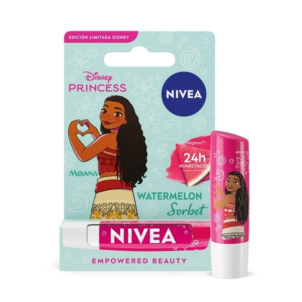 Bálsamo Labial Nivea Edición Limitada Disney Moana x 4.8 g