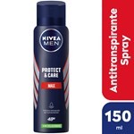 Desodorante Antitranspirante Nivea Men Protect & Care Max Sin Siliconas 150 ml. #1