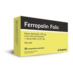 Ferropolin Folic | 30 comprimidos | Hierro + acido folico #1