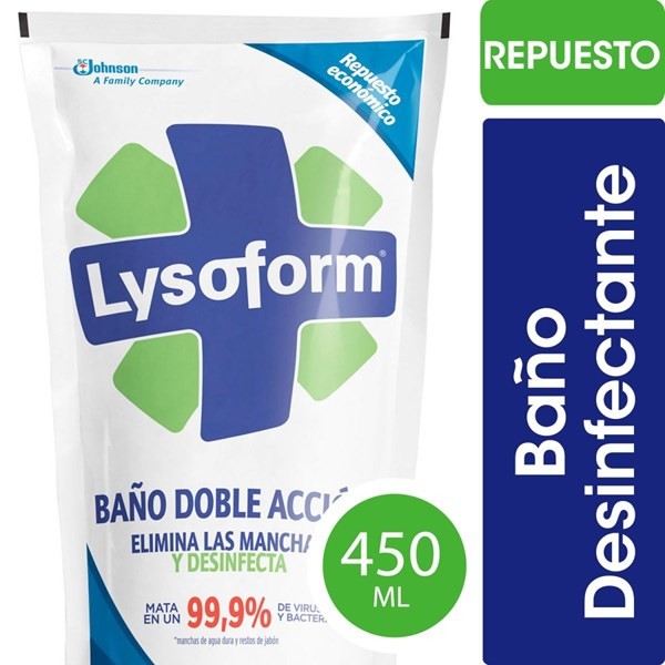 Lysoform Limpiador Baños Doypack 450 Ml alt