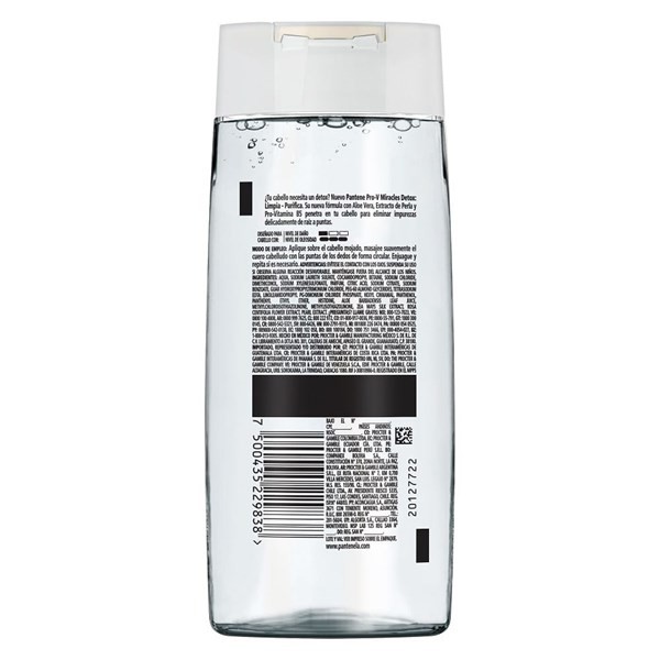 Shampoo Pantene Pro-V Miracles Detox x 750 ml alt