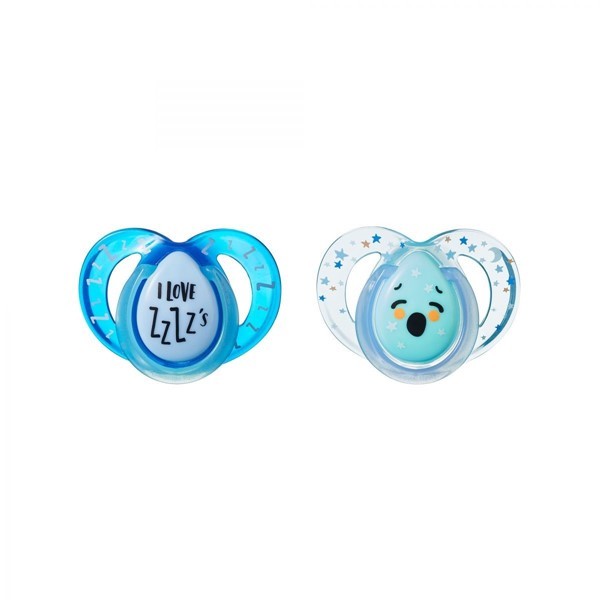 Tommee Tippee Chupete 618 -meses Tt Night Time 2Pk Nene alt