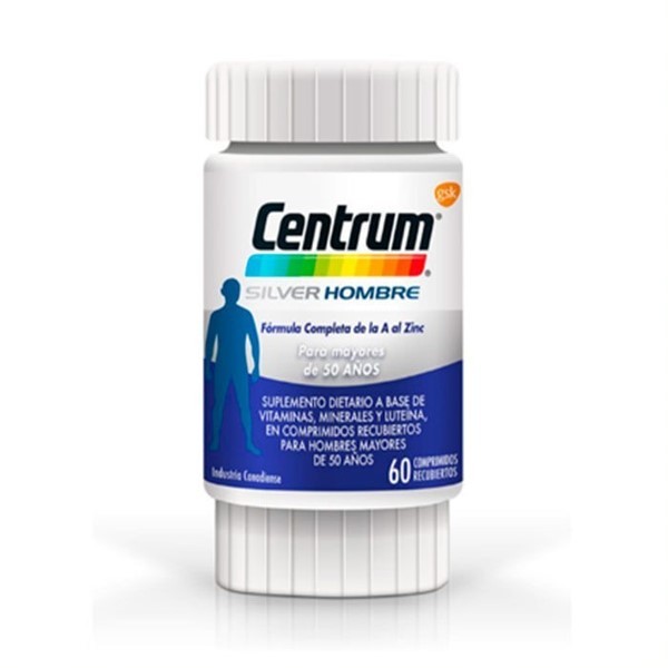 Centrum Suplemento Dietario Multivitamínico Silver Hombre (60 Cmp) alt