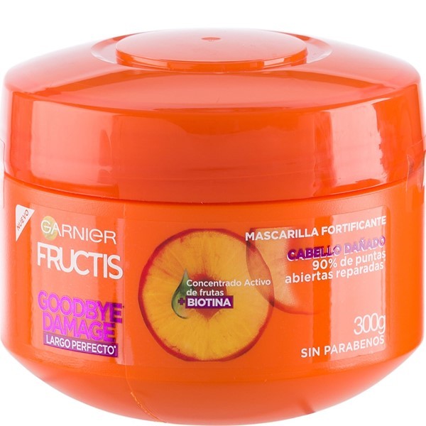 Garnier Crema de Tratamiento Fructis Borrador de Daño Pote x 300 ml #1