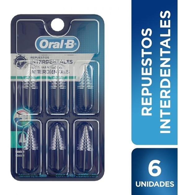 Oral B Repuestos Interdentales Cónicos x 6 Unidad #1