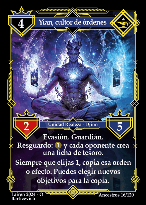 016 Yian, Cultor De Ordenes Etherno - Coste 4