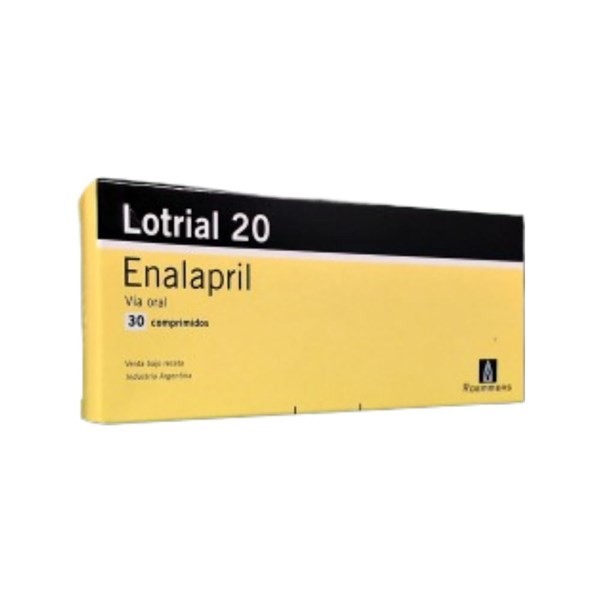 Roemmers Lotrial 20 Mg Enalapril x 30 Comp #1