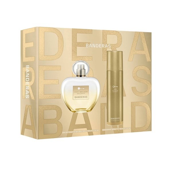 Banderas Her Golden Secret Edt 80 ml + Desodorante #1