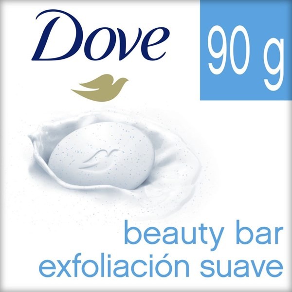 Dove Jabón de Tocador Exfoliante 90 gr alt