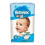 Pañales Babysec Ultra Talle G | 30 pañales #1