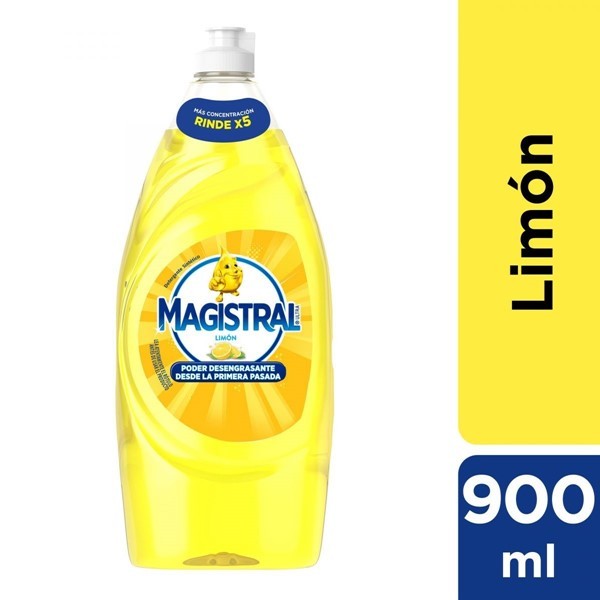 Magistral Detergente Limon 900 ml #1
