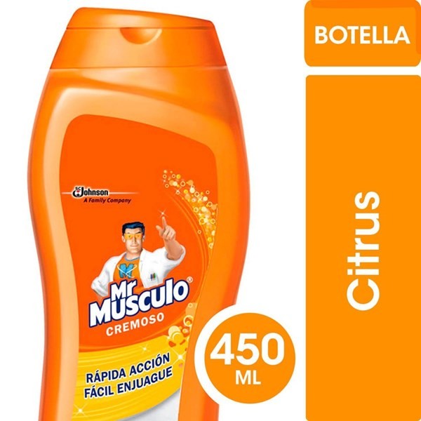 Limpiador de Baño Mr Músculo en Crema Citrus 450 ml #1