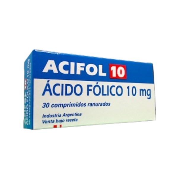 Dominguez Acifol 10 Fólico, C. 10 Mg x 30 Comp #1