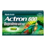 Actron 600 mg 10 Caps - Blistera x 12 unidades #1