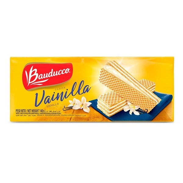 Galletitas Obleas Bauducco Vainilla 140 Gr #1