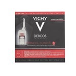Vichy Dercos Tratamiento Capilar Ampollar Anticaida 12 hombre( Unidades) #3