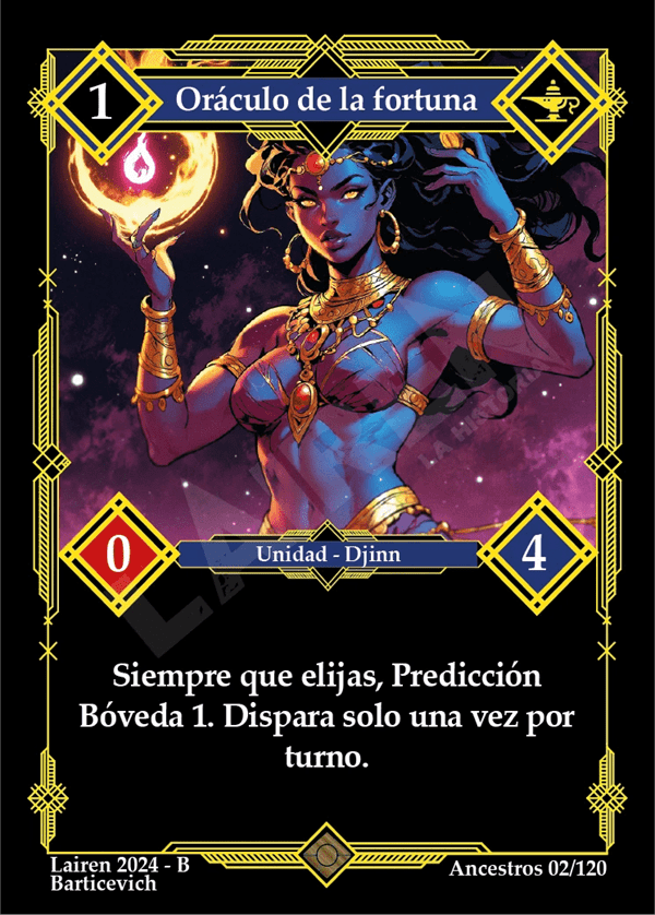 Oraculo De La Fortuna - Coste 1
