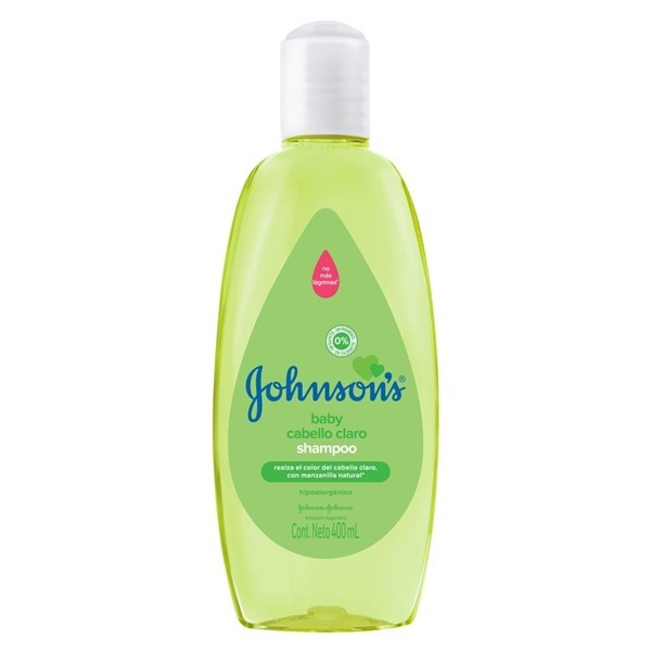 Shampoo Johnson's Baby Cabello Claro x 400 ml