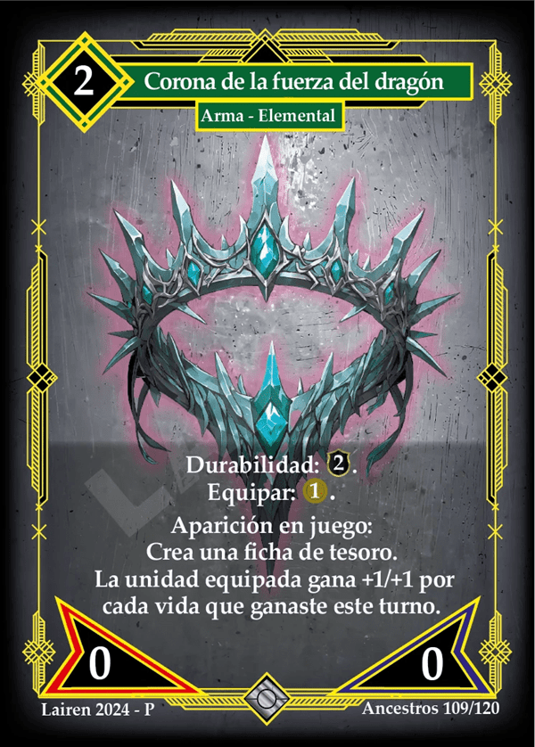 109 Corona De La Fuerza Del Dragon - Coste 2 #1