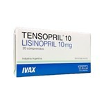 Teva Tensopril Lisinopril 10 Mg x 20 Comp #1
