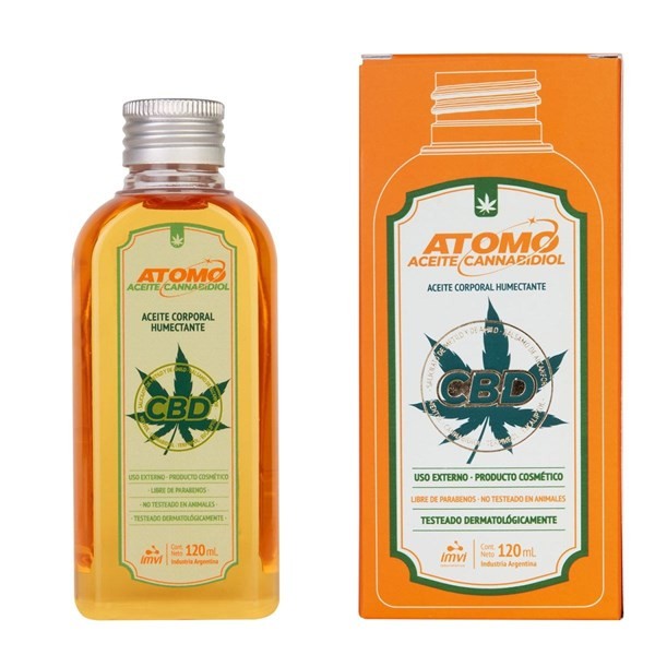 Atomo Aceite Corporal Hidratante Cbd 120 ml alt