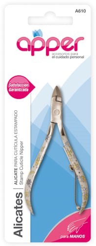 Apper Alicate para cuticula con mango #1