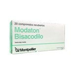 Montpellier Modaton 5 Mg Bisacodilo x 20 Comp Recubiertos #1