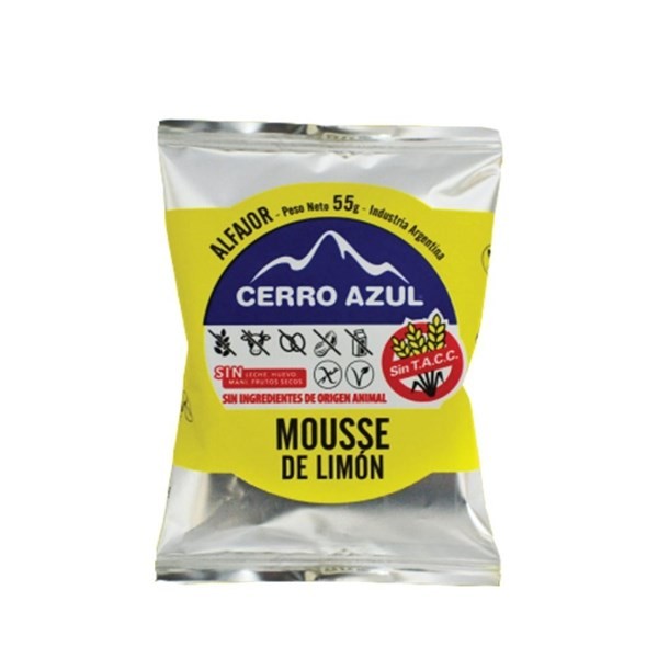 Alfajor Cerro Azul Mousse de Limón x 55 g #1