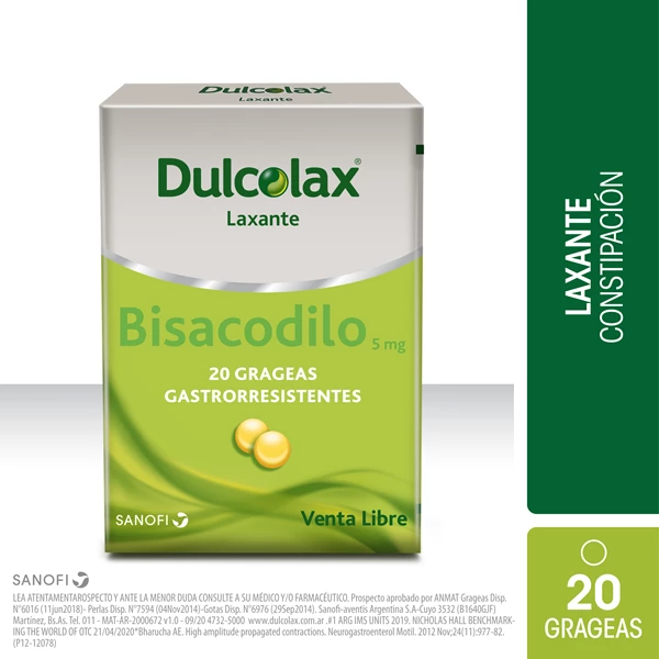 Sanofi - Dulcolax x 20 Grageas