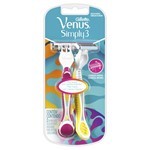 Gillette Máquina Para Afeitar Descartable Venus Simply3 (2 Unidades) #5
