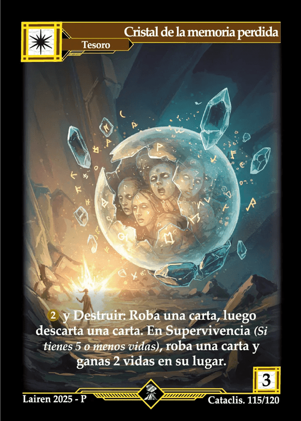 115 Cristal De La Memoria Perdida