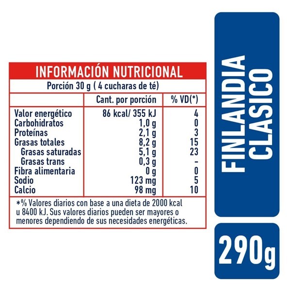 Finlandia Clasico La Serensima 290 Gr alt