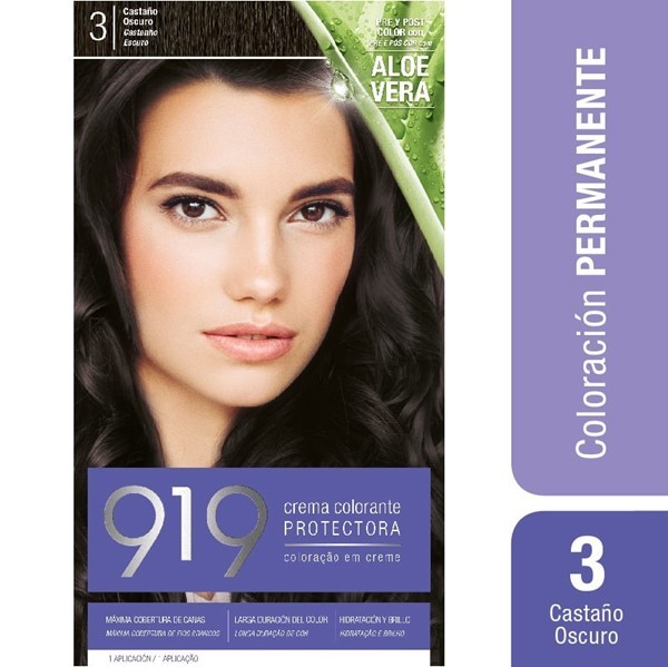 919 Kit Coloracion 3 Castaño Oscuro