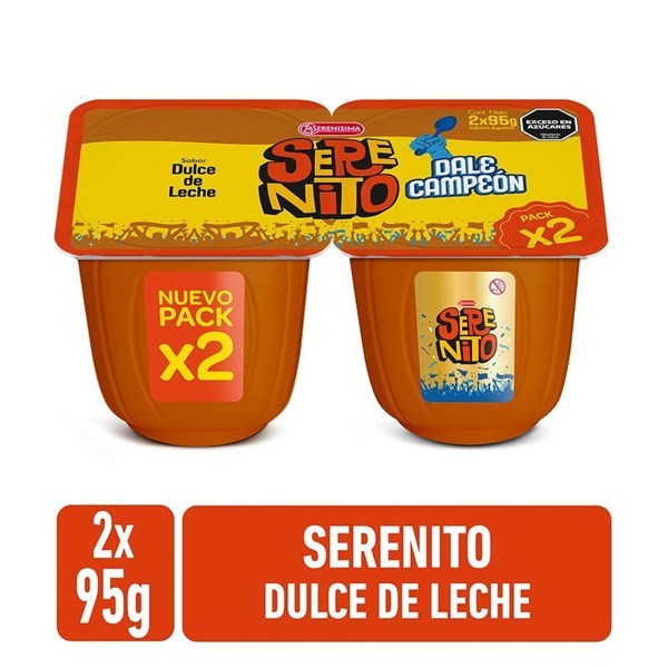 Postre Dulce de Leche x 190 Grs Serenito #1
