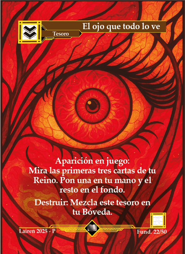 022 El Ojo Que Todo Lo Ve  "Reprint"