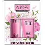 ESTUCHE DESIRE SEXY BLACK DESOD.AERO.+ GEL DUCHA #1