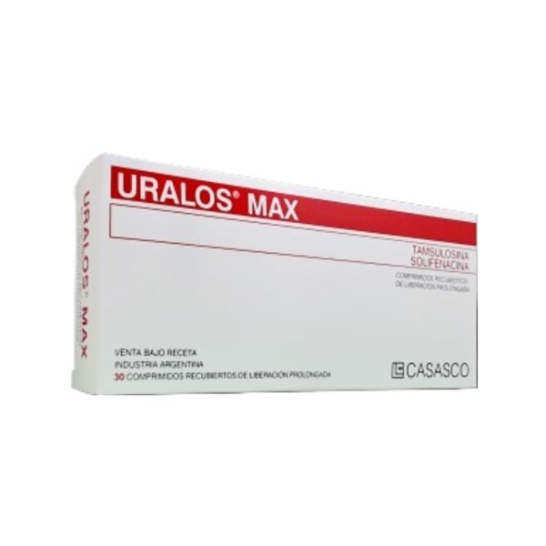 Casasco Uralos Max Solifenacina 6 Mg + Tamsulosina 0.4 Mg x 30 Comp #1
