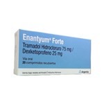 Siegfried Enantyum Forte Tramadol + Dexketoprofeno 75 / 25 Mg x 2 Comp Recubiertos #1