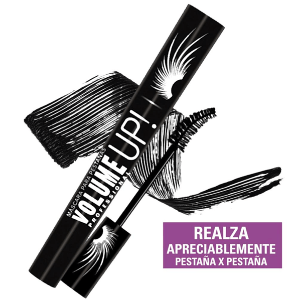 Máscaras Pestañas Idi Volume Up Negro @ #1D2528