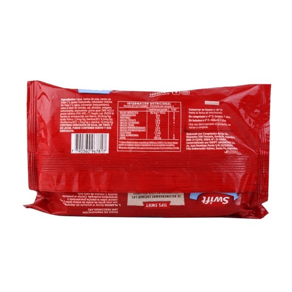 Milanesas De Soja Swift Con Tomate Y Queso X 3 alt