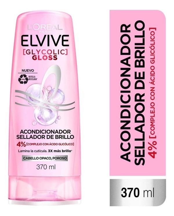 ELVIVE ACONDICIONADOR GLYCOLIC GLOSS 370ML. #1