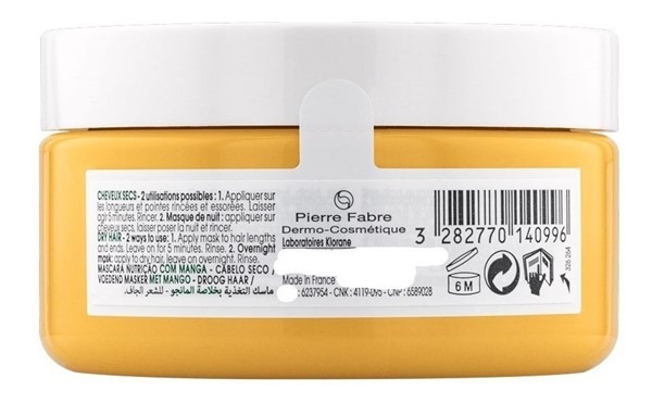 Klorane Mascarilla Nutritiva Mango 150 ml alt