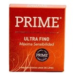 Preservativos Latex Prime Ultra Fino x 3 Unidades #1